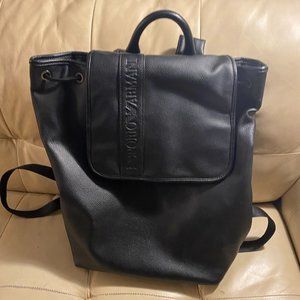 Emporio Armani Leather Backpack